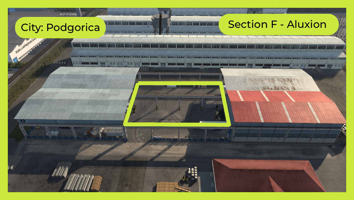 Podgorica: Section F - Aluxion